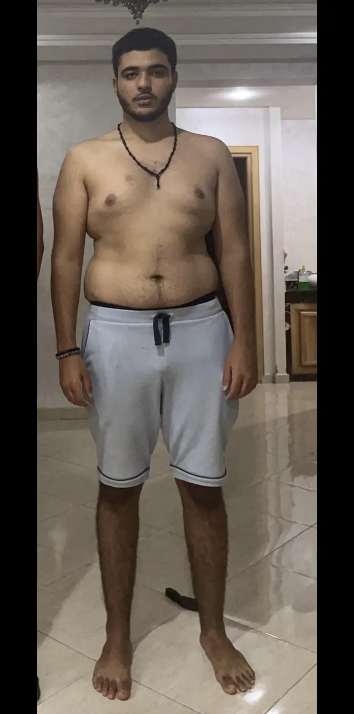 Client before transformation